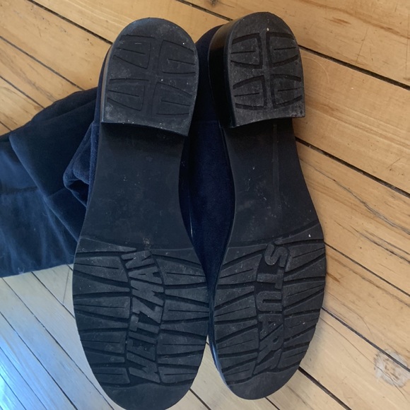 Stuart Weizman Suede Over the Knee Boots - Picture 4 of 6